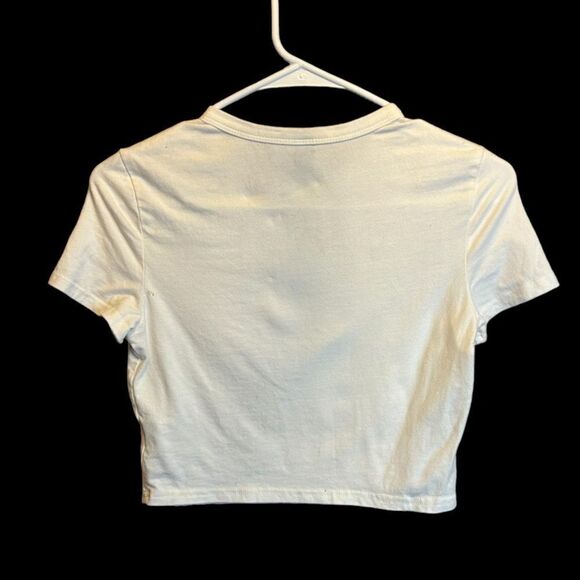 5 for $25🔥Shein "Knock Em' Dead" Boxing Gloves Cropped T-Shirt Juniors Medium - Picture 2 of 6